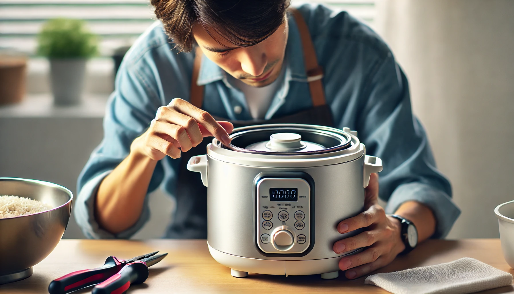 heating coil of a rice cooker