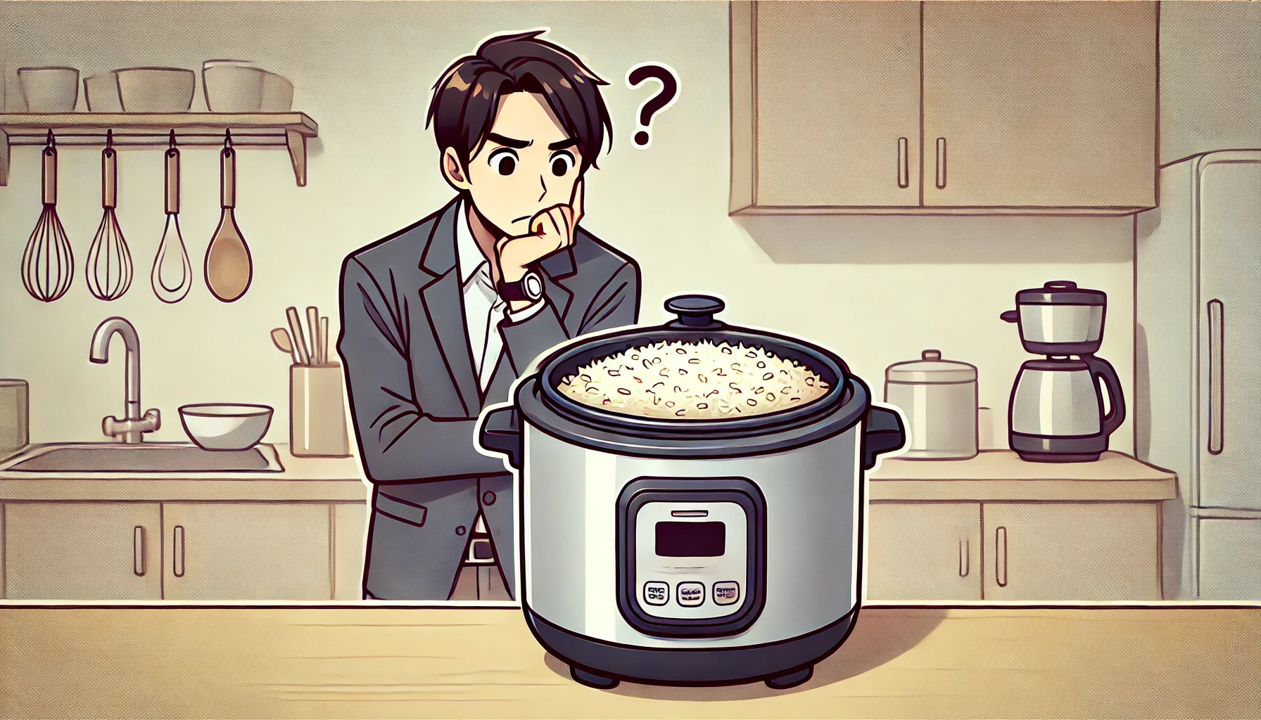 rice cooker cooking rice unevenly