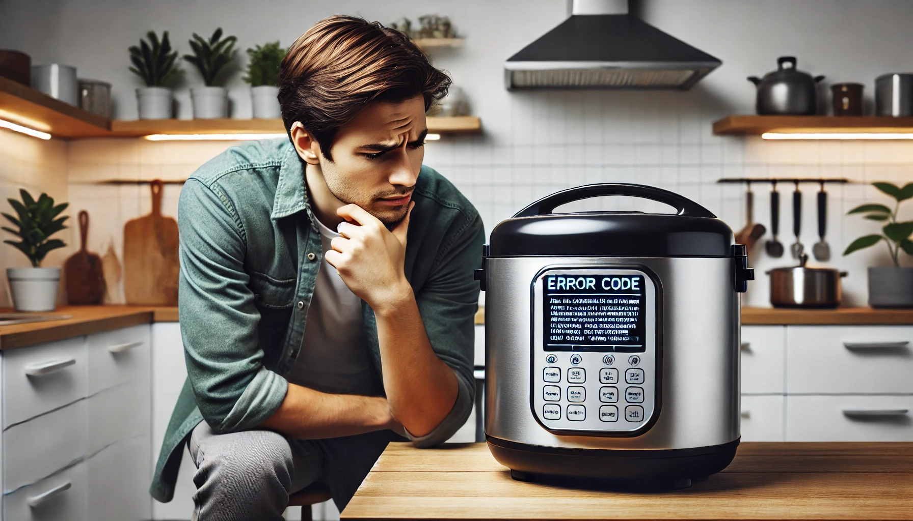 understand error codes on a rice cooker’s