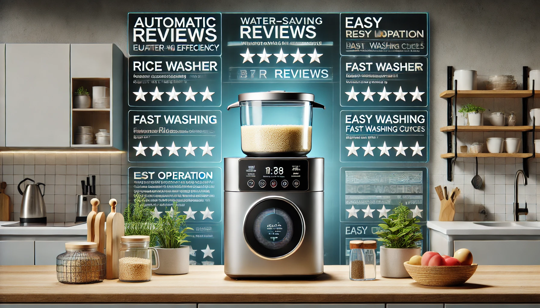 Automatic rice washer reviews