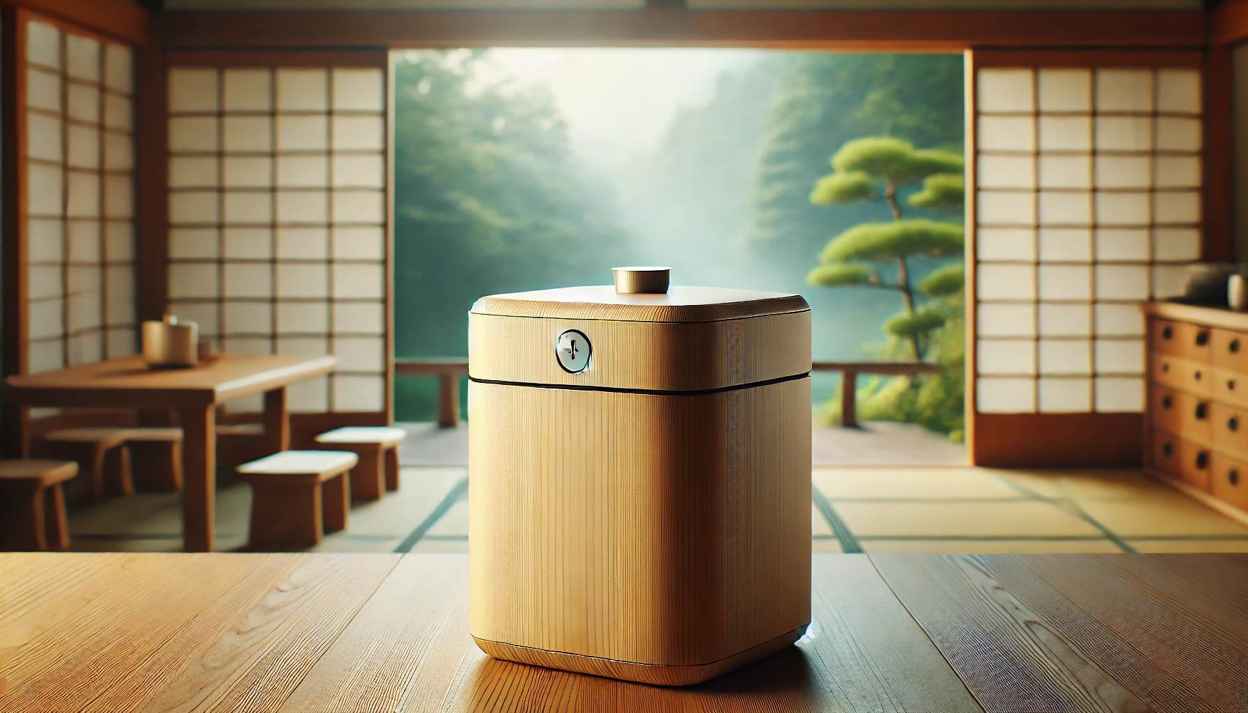 Japanese rice Container with air vent