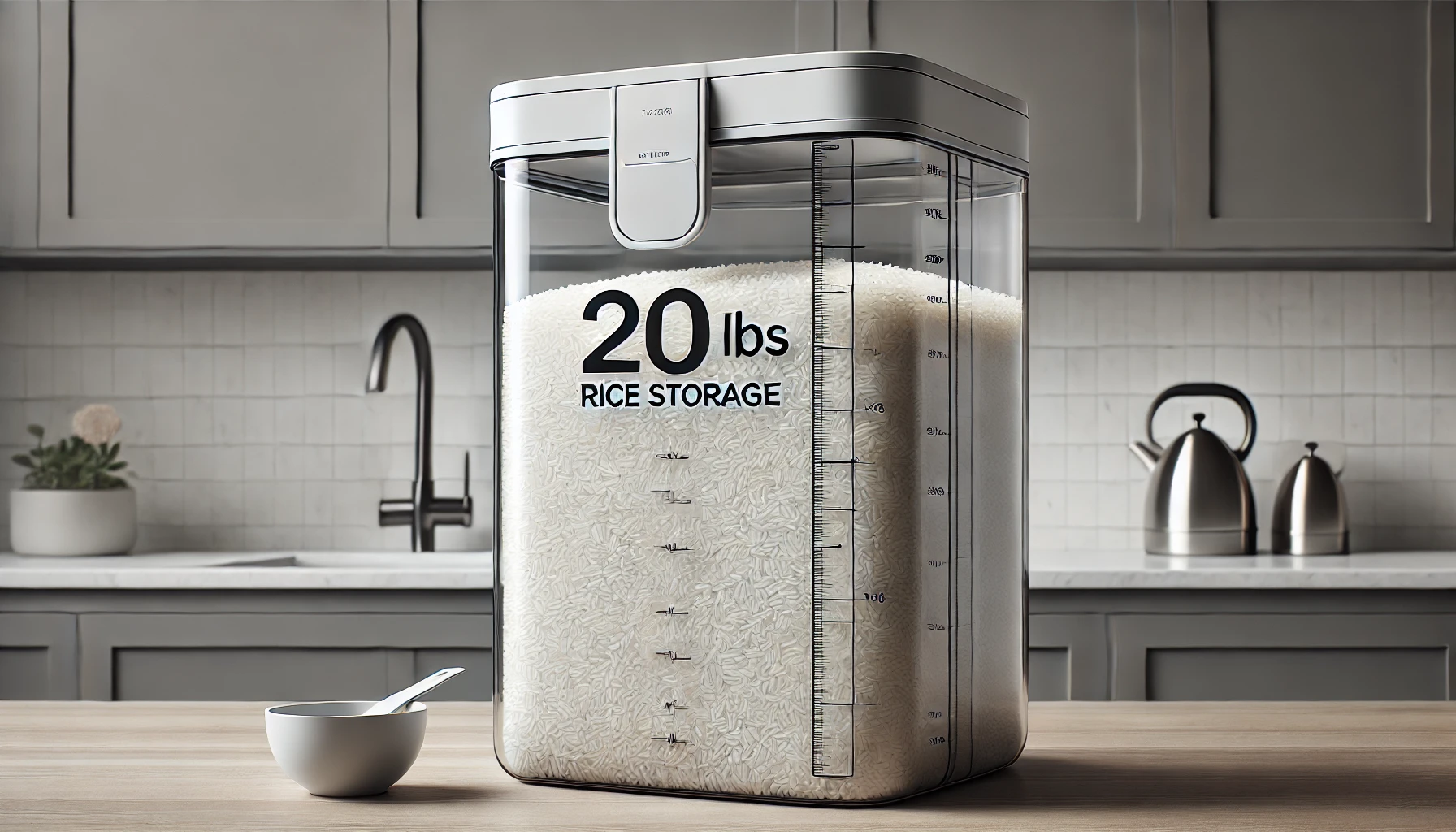 Rice Storage container 20 lbs