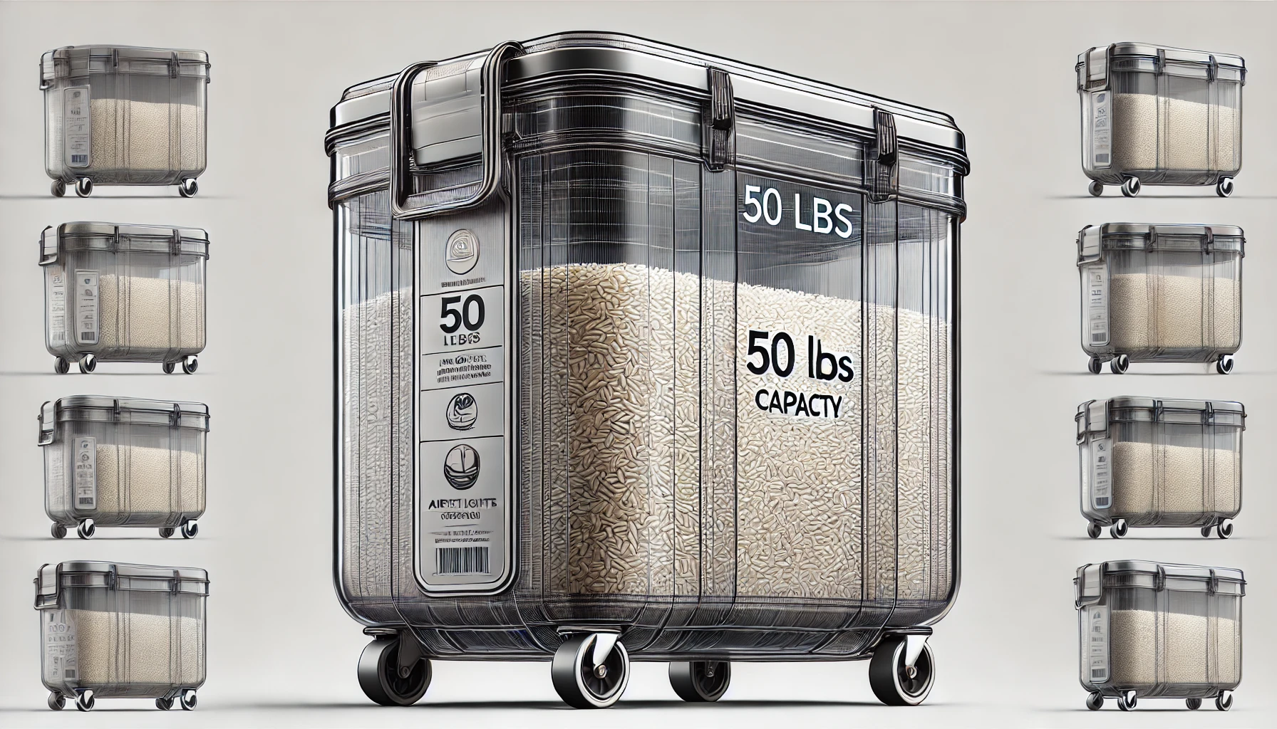 Rice storage container 50 lbs