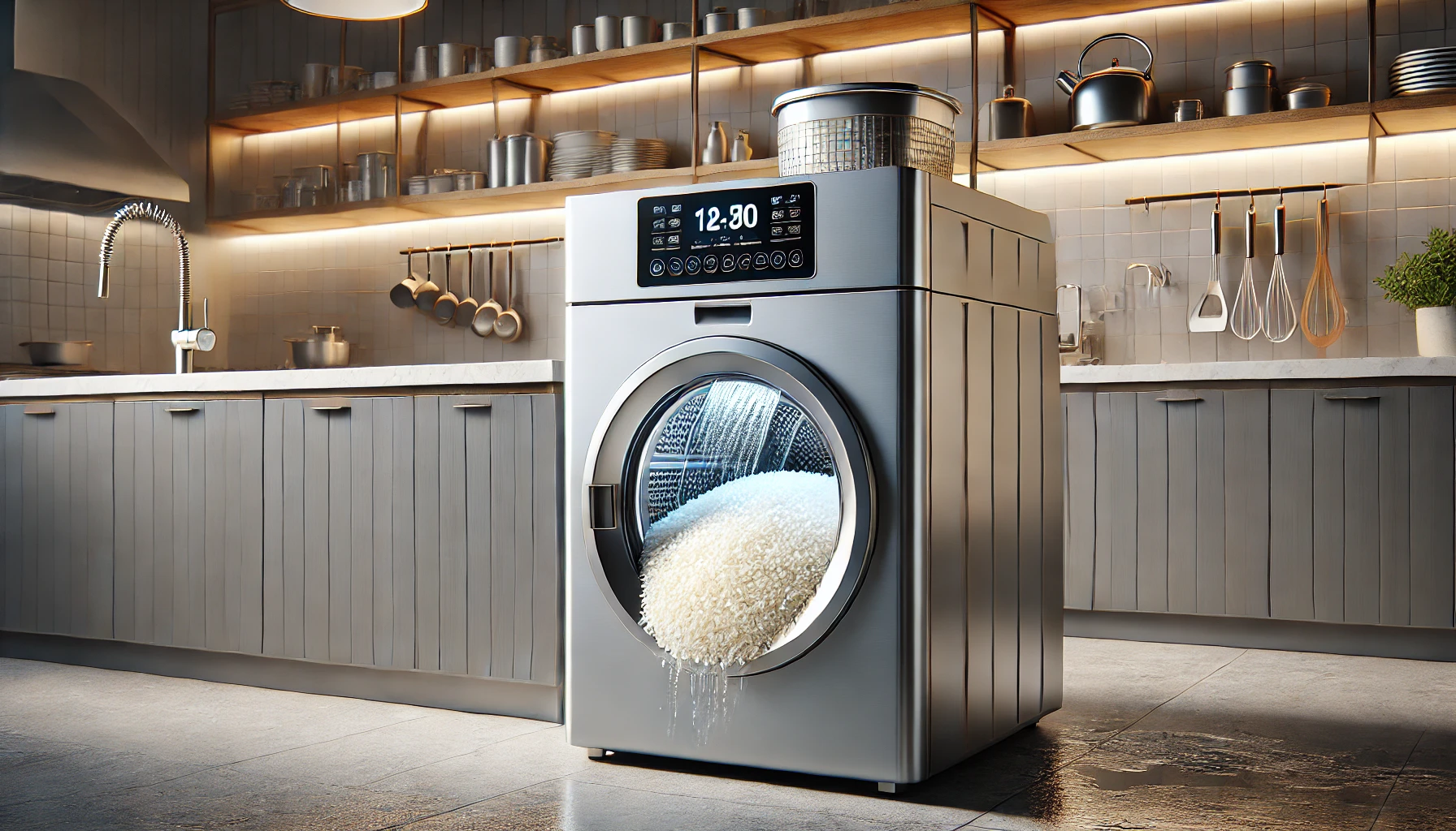 automatic rice washer