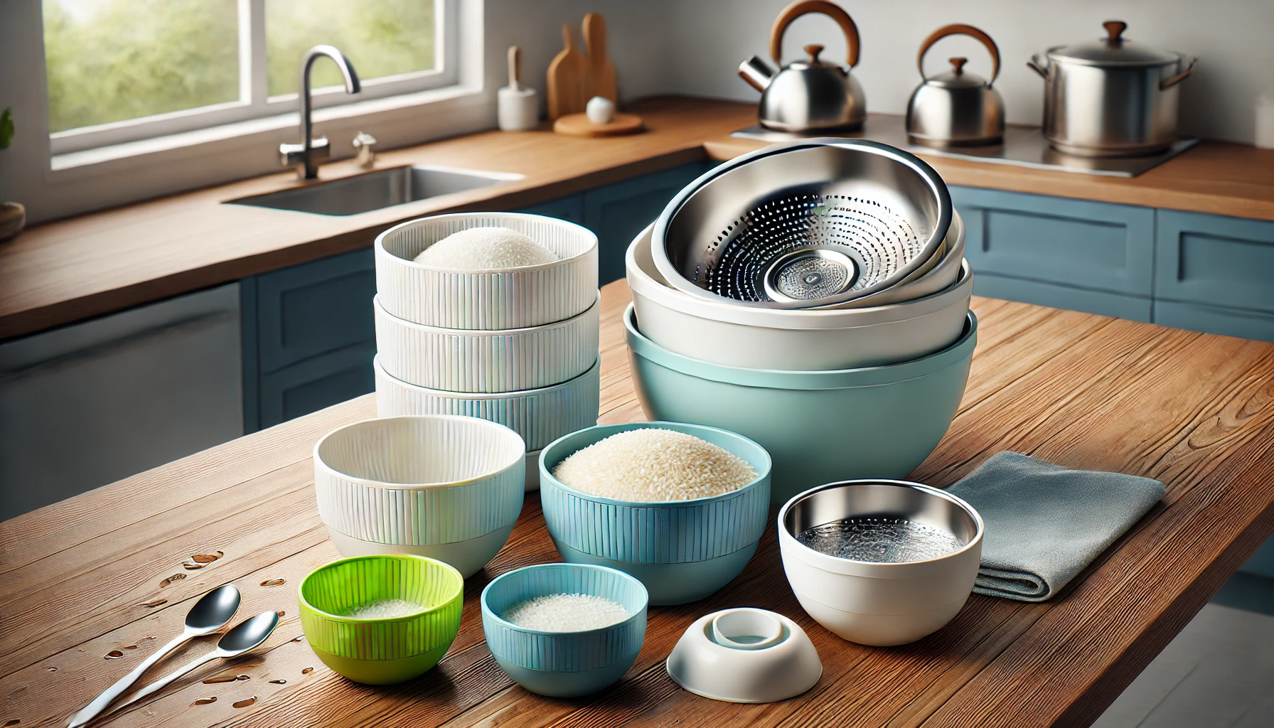 best rice washing bowl