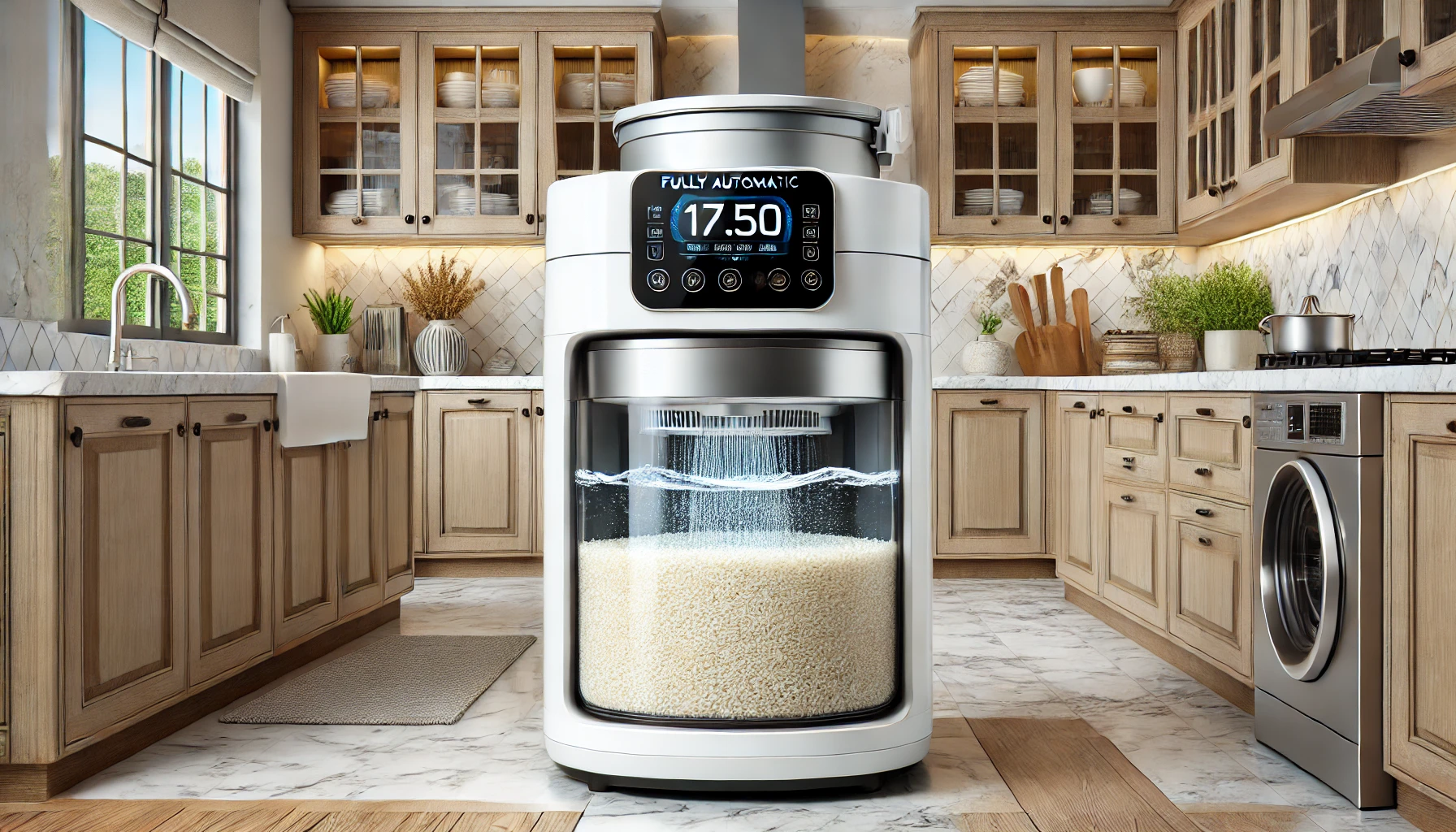 fully automatic rice washer