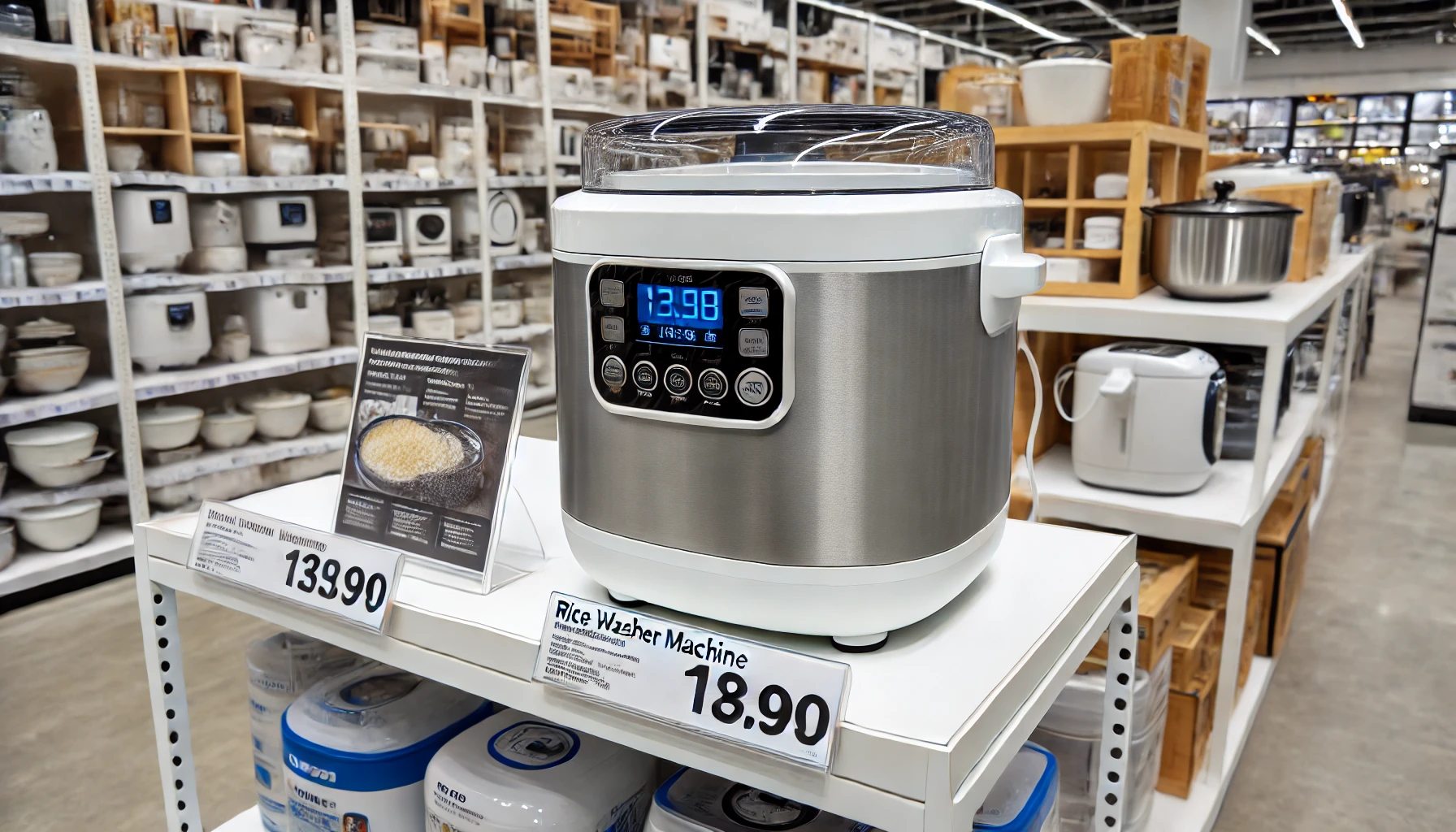 rice washer machine price