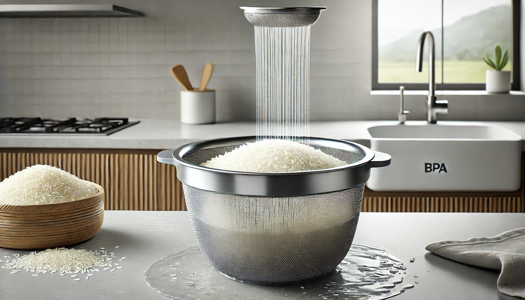 rice washer strainer