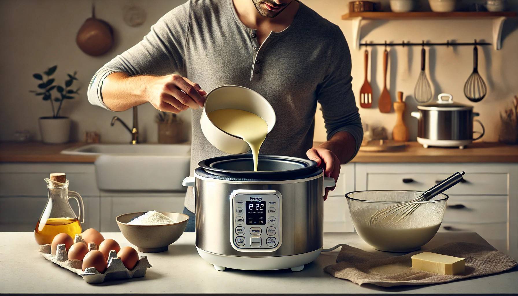 cheesecake rice cooker