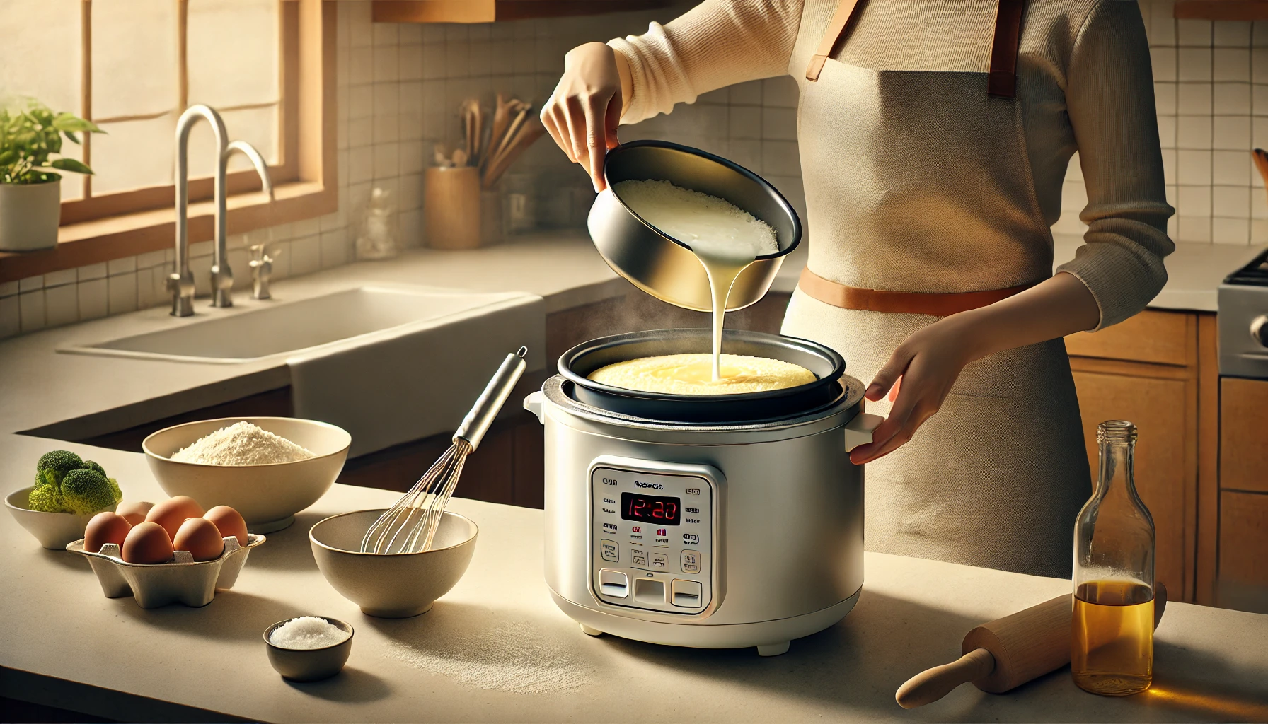 japanese cheesecake rice cooker