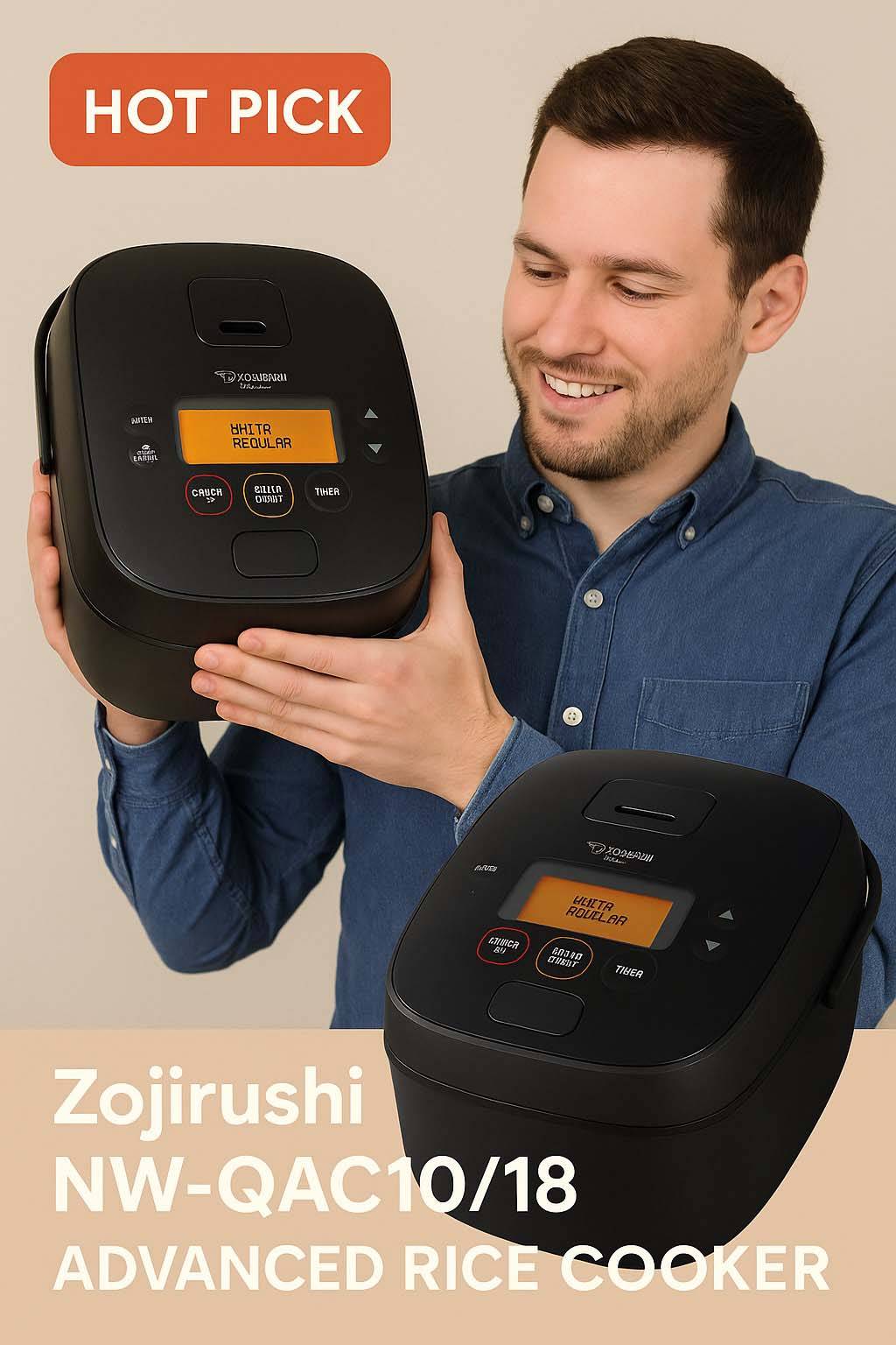 Zojirushi NW-QAC10/18 Rice Cooker Zojirushi NW-QAC10/18 Rice Cooker