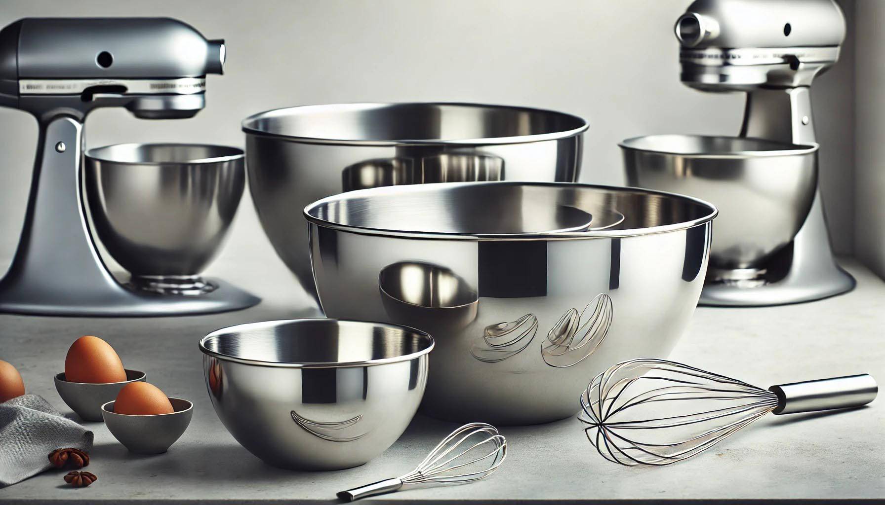 extra large stainless steel bowls