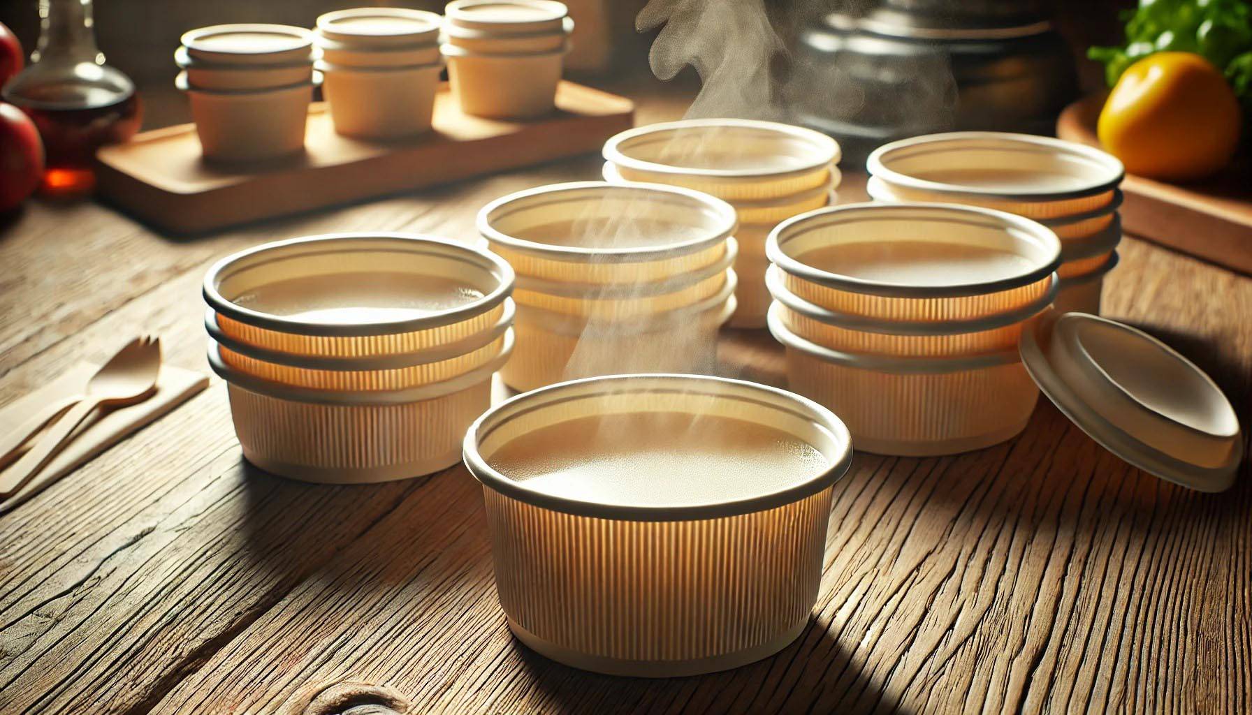 disposable soup bowls
