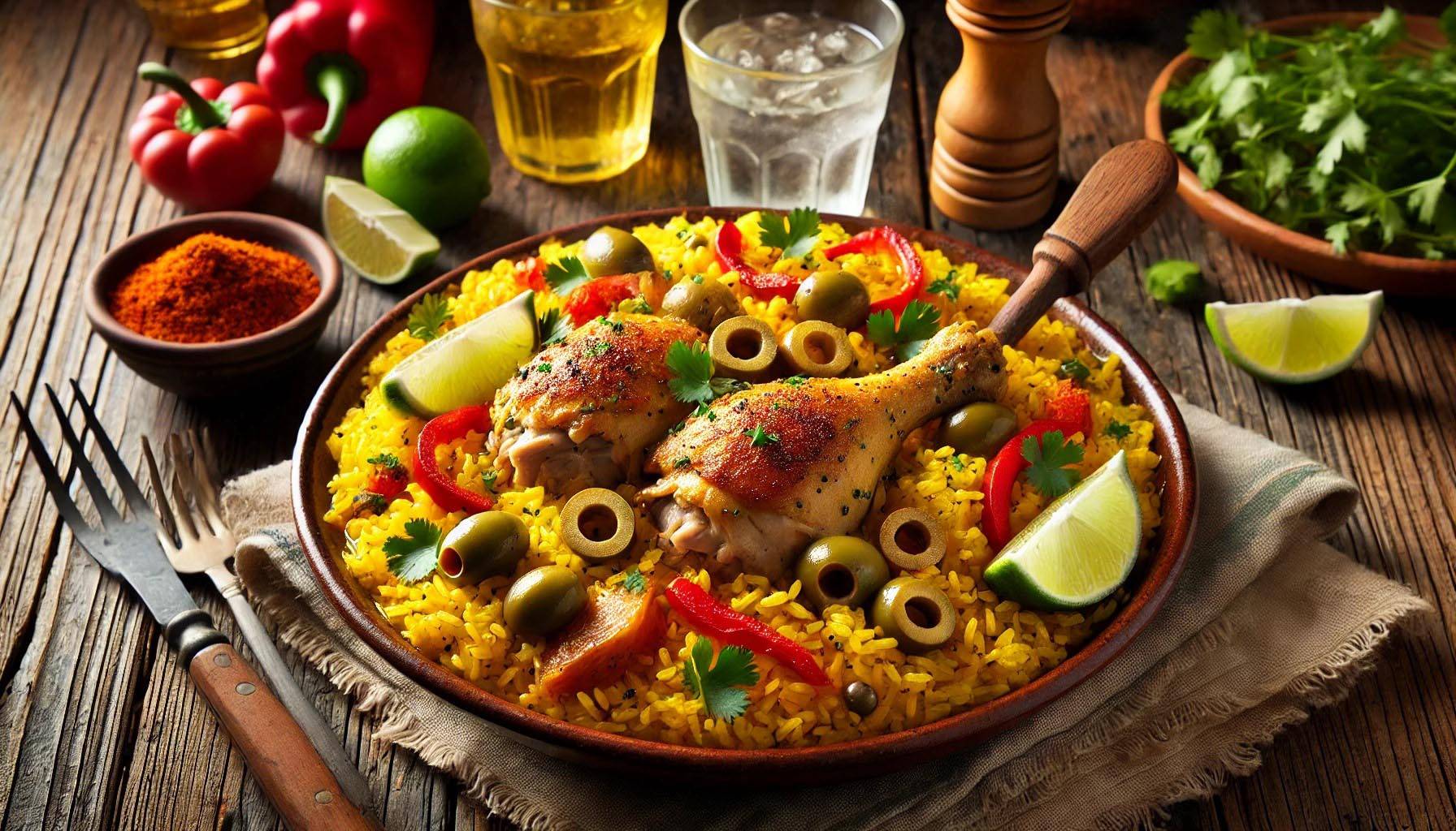 puerto rican arroz con pollo recipe
