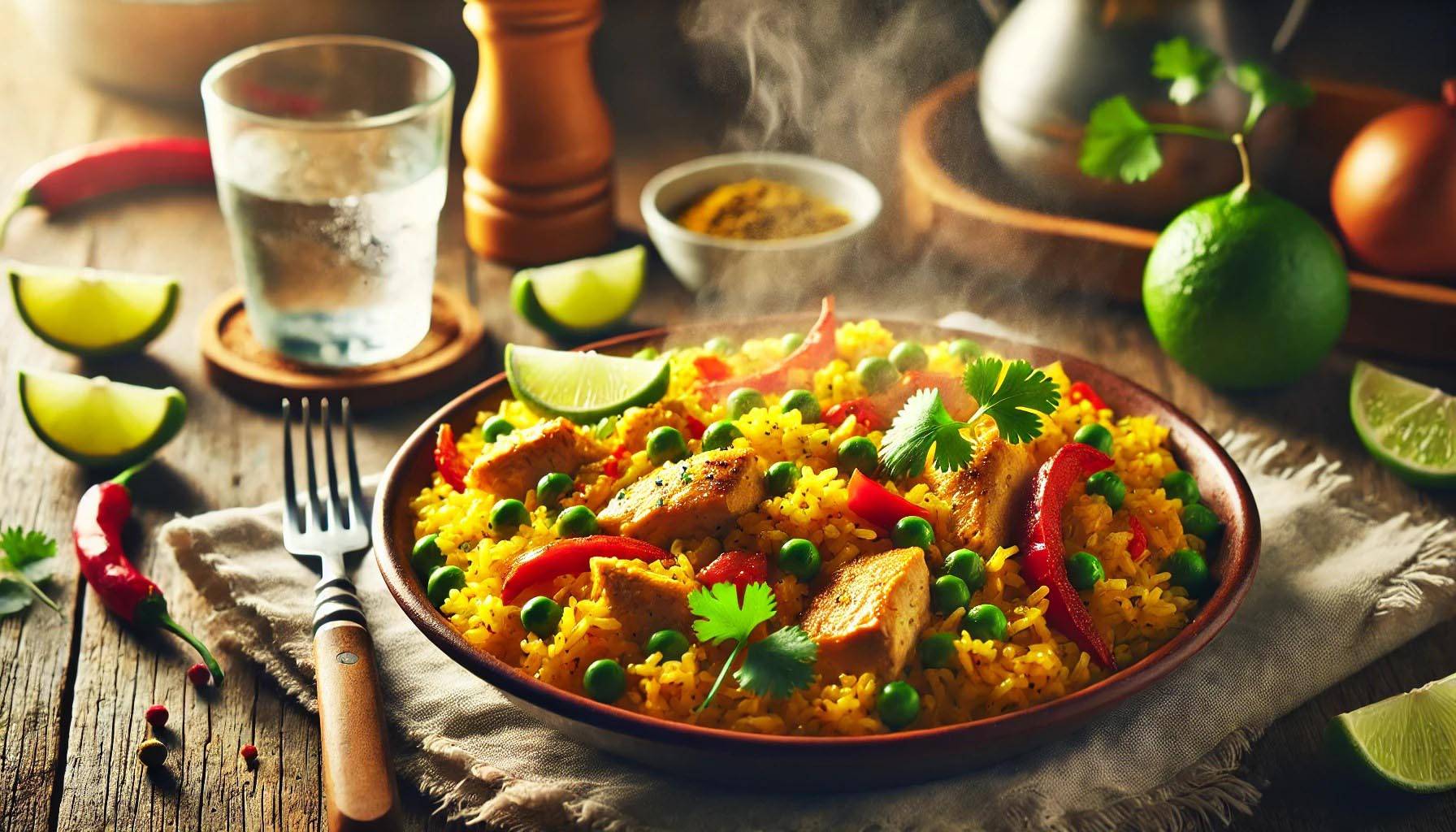 traditional arroz con pollo recipe