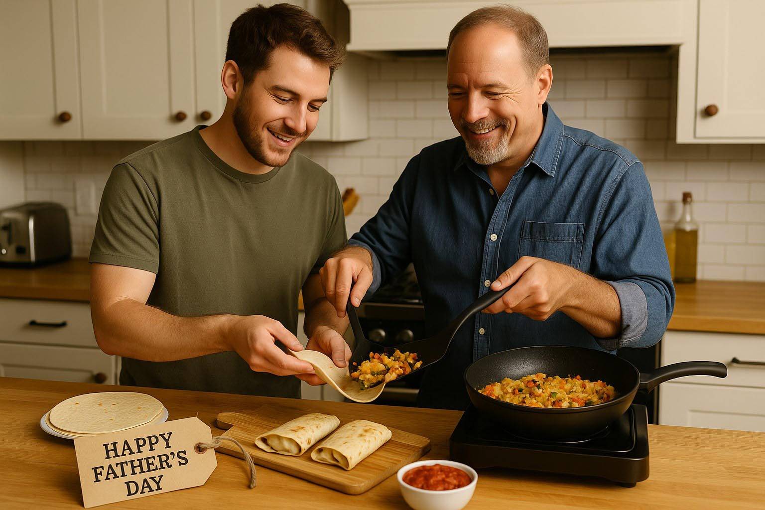 Dad’s Favorite Breakfast Burritos Dad’s Favorite Breakfast Burritos