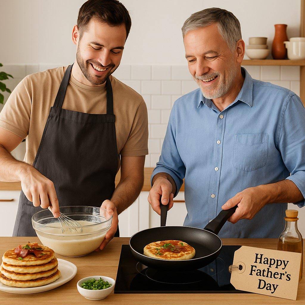 Fluffy Pancakes with a Savory Twist Fluffy Pancakes with a Savory Twist