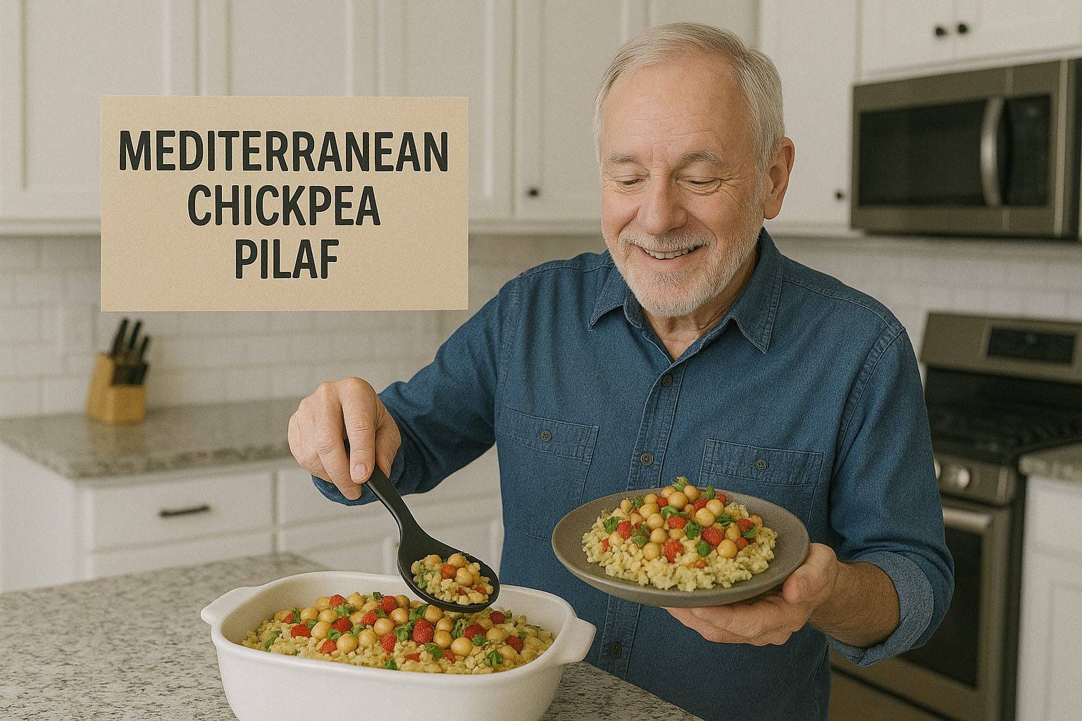 Mediterranean Chickpea Pilaf Mediterranean Chickpea Pilaf