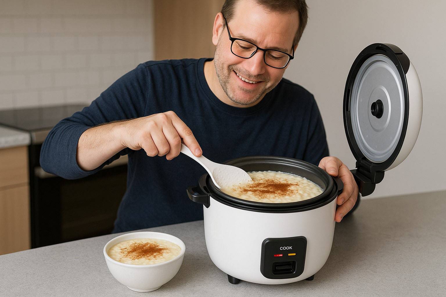 Sweet Rice Pudding with Cinnamon Sweet Rice Pudding with Cinnamon